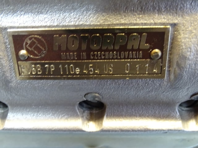 Горивно нагнетателна помпа MOTORPAL BV6B 7P 110e 454 US 0114 (skoda-Liaz100) - снимка 2