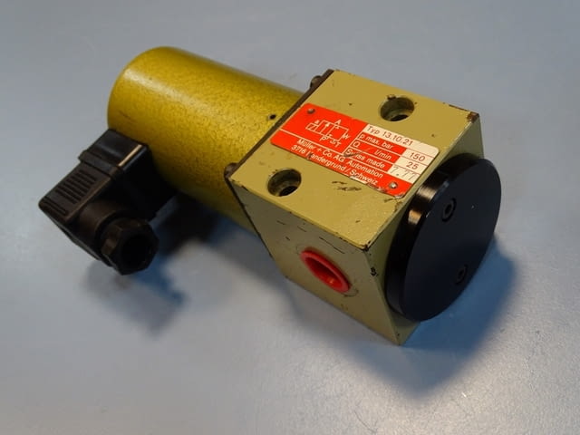 Хидравличен разпределител Muller+Co Typ 13.10.21 Hydraulic valve 24VDC - снимка 7