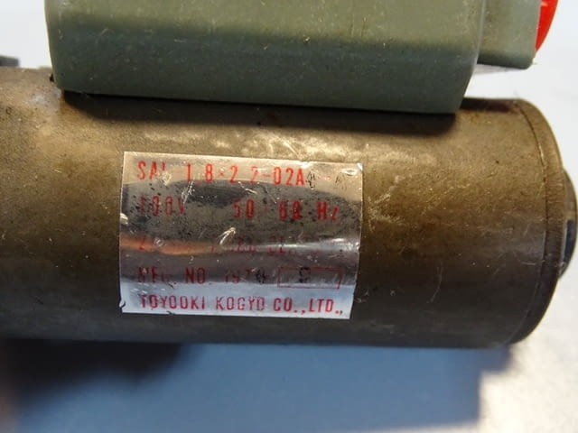 Ел.магнит TOYOOKI KOGYO SA 1.8x2.2-02A solenoid valve 100V 50/60Hz - снимка 4