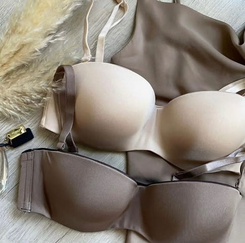 SIeLEI 75B, 80B, 85B, 90B, 75C, 80C, 85C 5цвята сутиен бриджитка с гел Сиелей сутиени бриджитки - снимка 7