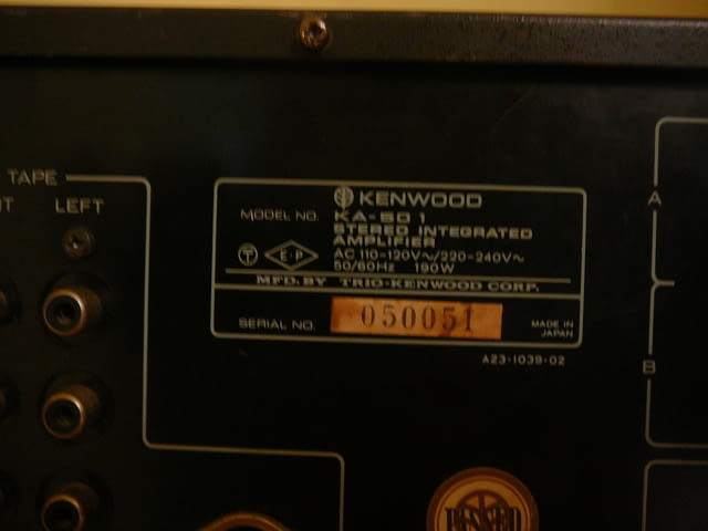 Kenwood ka-501 - град Пазарджик | Ресийвъри / Усилватели - снимка 9