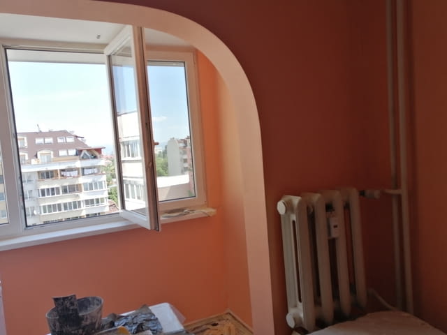 КАЧЕСТВЕНО шпакловане 14лв м2 и боядисване 6.50 лв /м2 на жилища , измазване на прозорци 16лв лин . - снимка 3