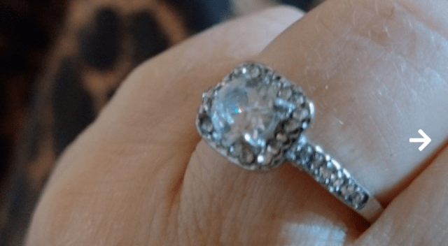 Дамски пръстен Мойзанит Gold - city of Montana | Rings - снимка 1