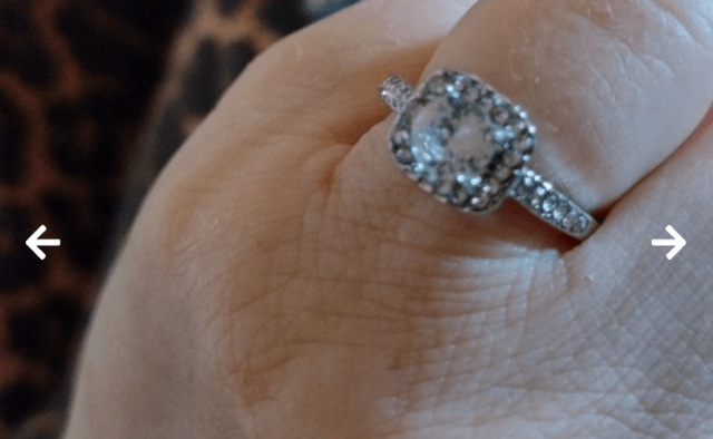 Дамски пръстен Мойзанит Gold - city of Montana | Rings - снимка 4