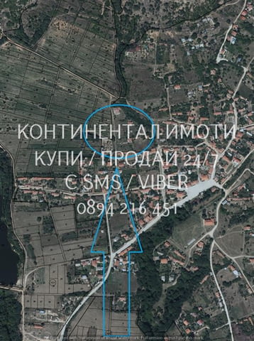 Код 63031. Парцел 1100м2, на 200 метра от гора, чист въздух и прекрасна гледка. Водата и тока са на - снимка 1