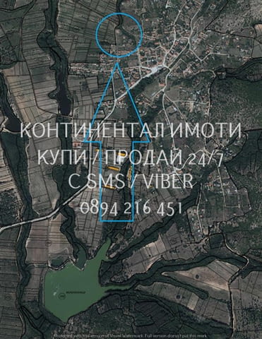 Код 63031. Парцел 1100м2, на 200 метра от гора, чист въздух и прекрасна гледка. Водата и тока са на - снимка 2