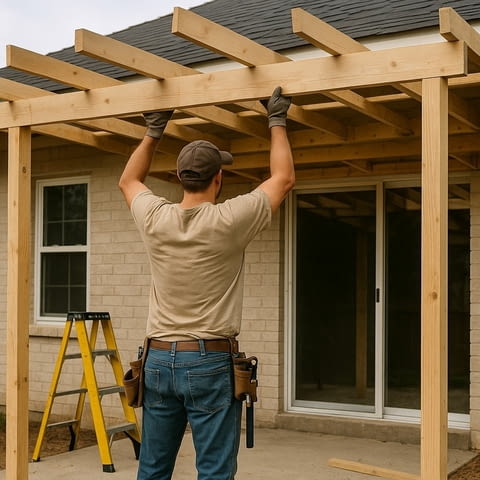 Изграждане на навеси и бетонни площадки Работа през уикенд - Да - град София | Строителни Услуги