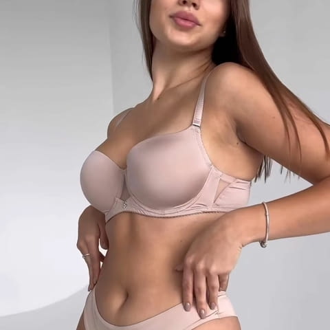 Leilieve 70C, 75C, 80C, 85C, 90C, 70D, 75D, 80D, 85D, 90D, 70E, 75E, 80E, 85E черен, капучино, телесен, бял сутиен - снимка 6