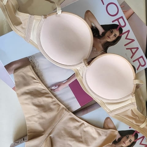 Lormar 65B, 70B, 75B, 80B черен, телесен, капучино, бял супер пуш-ап сутиен +2 РАЗМЕРА Лормар бриджитка - снимка 12