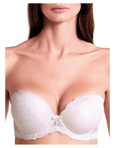 Lormar 65B, 70B, 75B, 80B супер пуш-ап сутиен +2РАЗМЕРА вградени подплънки Лормар бриджитка дантела - снимка 8