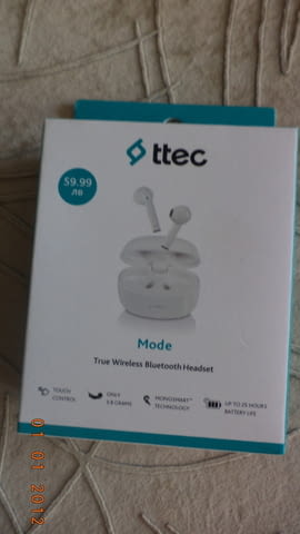 НОВИ слушалки за смарт телефон, бели Бял, Друг, 3.8 '' - град Пловдив | Смартфони