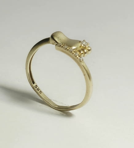Златен пръстен - Грамаж: 1.98 гр. Gold, Warranty - No, Certificate - Yes - city of Veliko Tarnovo | Rings - снимка 1