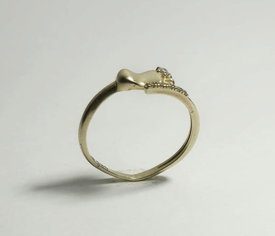 Златен пръстен - Грамаж: 1.98 гр. Gold, Warranty - No, Certificate - Yes - city of Veliko Tarnovo | Rings - снимка 2
