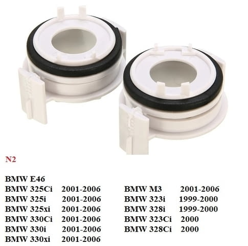Преходници/адаптери за ЛЕД/LED диодни крушки за H7, град Разград | Аксесоари / Консумативи - снимка 1