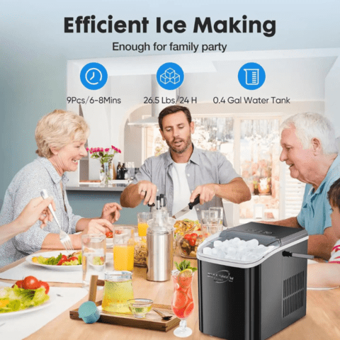 Ледогенератор Palladium Line KIM12 Black, city of Shumen | Refrigerators & Freezers - снимка 5