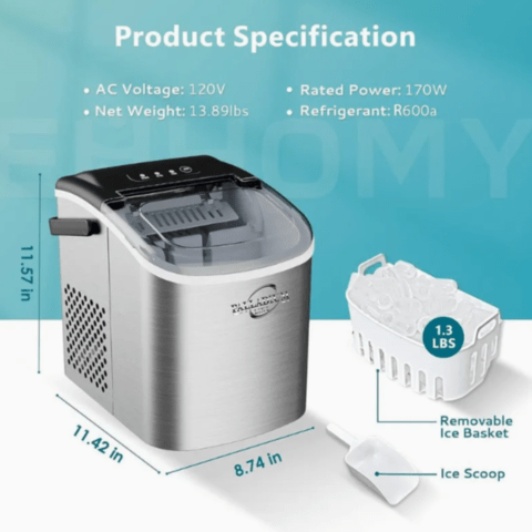 Ледогенератор Palladium Line KIM12 Inox, city of Shumen | Refrigerators & Freezers - снимка 1