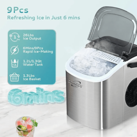 Ледогенератор Palladium Line KIM12 Inox, city of Shumen | Refrigerators & Freezers - снимка 2