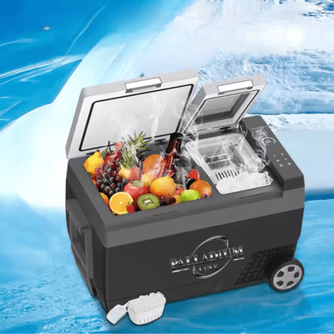 Преносим DC Фризер с Вграден Ледогенератор KFI001, град Шумен | Хладилници / Фризери - снимка 1