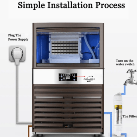 Професионален Ледогенератор Palladium Line GK68, city of Shumen | Refrigerators & Freezers - снимка 2
