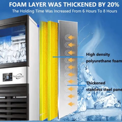 Професионален Ледогенератор Palladium Line GK68, city of Shumen | Refrigerators & Freezers - снимка 8