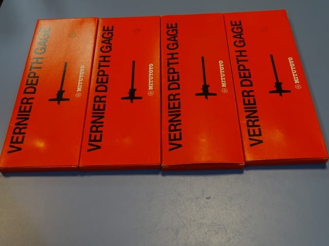 Шублер дълбокомер Mitutoyo 527-102 VD20 0-200mm Vernier Depth Gage - снимка 9