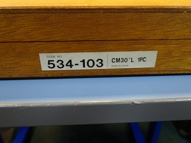 Шублер с удължени челюсти Mitutoyo 534-103 30L 0-750mm Vernier Caliper Long Jaw - снимка 11