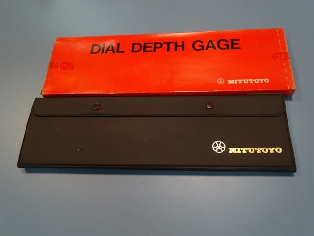 Шублер дълбокомер с индикаторен часовник Mitutoyo 527-303 DVD30 0-300mm Vernier Depth Gage - снимка 5