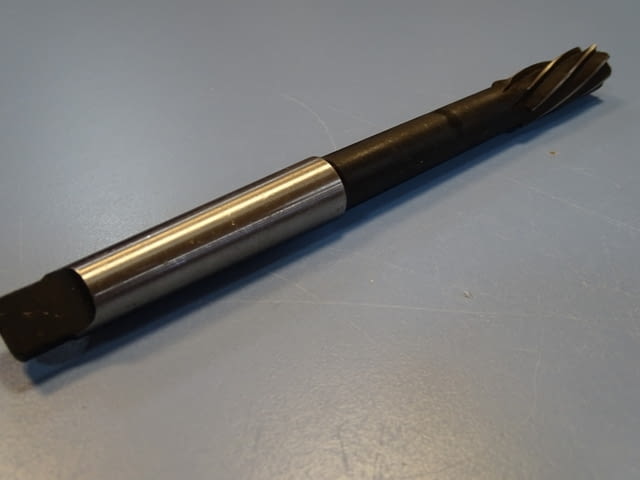 Райбер машинен с конусна опашка ф19 HSS 7H MK2 B DIN 208HSS, град Пловдив - снимка 2