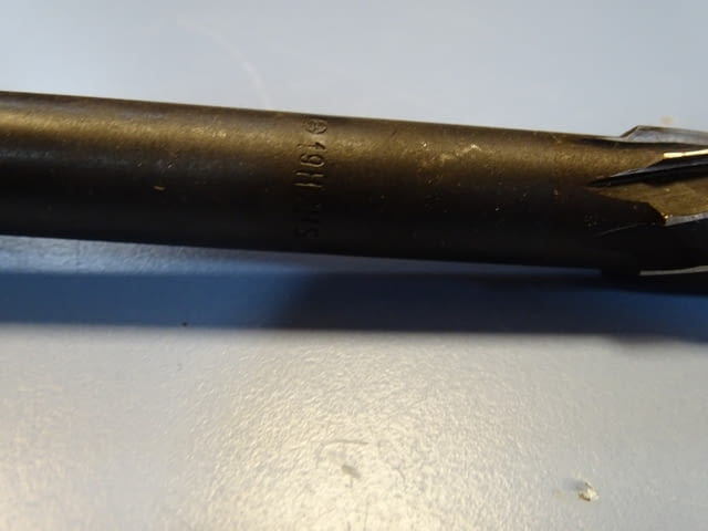 Райбер машинен с конусна опашка ф19 HSS 7H MK2 B DIN 208HSS, град Пловдив - снимка 3