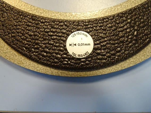 Микрометър VEB SUHL/DDR 125-150mm External micrometer, град Пловдив | Инструменти - снимка 3