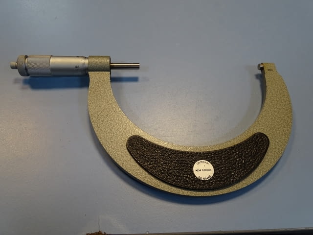 Микрометър VEB SUHL/DDR 125-150mm External micrometer, град Пловдив | Инструменти - снимка 4