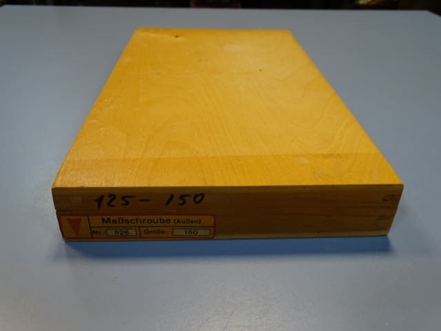 Микрометър VEB SUHL/DDR 125-150mm External micrometer, град Пловдив | Инструменти - снимка 12