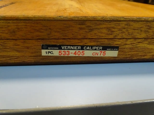 Шублер Mitutoyo 533-405 CN75 0-750mm 0.05mm Vernier Caliper със скосени върхове - снимка 10