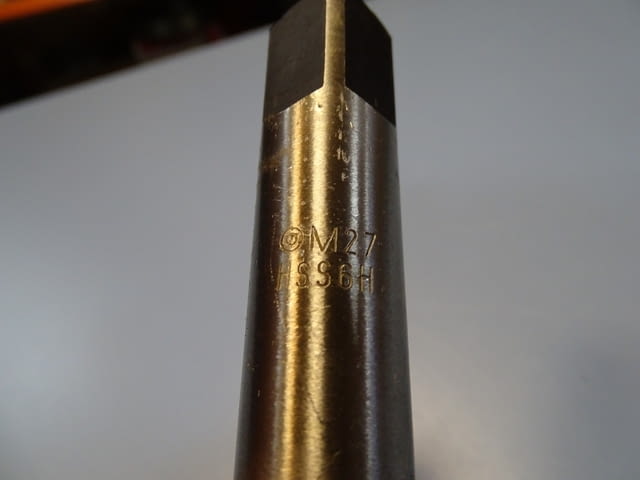 Метчик машинен комбиниран M27 HSS 6H български - град Пловдив | Инструменти - снимка 3