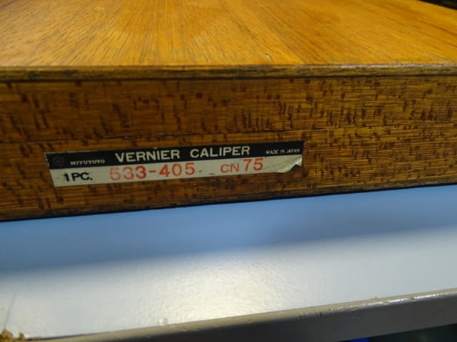 Шублер Mitutoyo 533-405 CN75 със скосени върхове 0.05mm 0-750mm - снимка 10