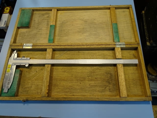 Шублер Mitutoyo 533-404 CN50 Vernier Caliper със скосени върхове 0-500mm 0.05mm - снимка 6