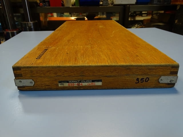 Шублер Mitutoyo 533-404 CN50 Vernier Caliper със скосени върхове 0-500mm 0.05mm - снимка 10