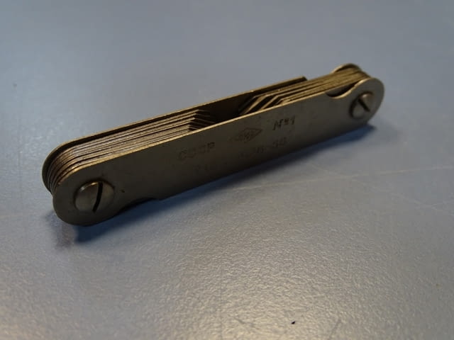 Шаблон радиусен №1 ШР-1 (ГОСТ 4126-66) - град Пловдив | Инструменти - снимка 7