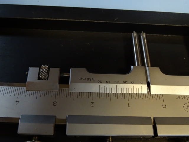 Шублер MAHR Centri-Meter24 за междуцентрово измерване 0-440mm - снимка 6