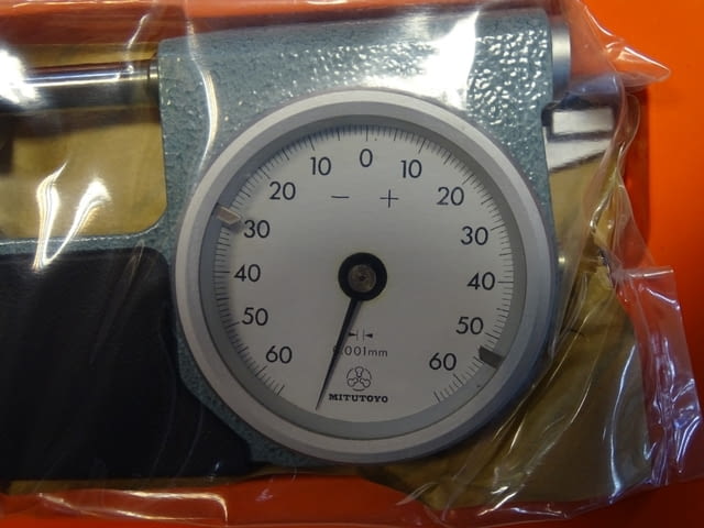 Индикаторен микрометър Mitutoyo 510-301 Indicating micrometer 0-25mm - снимка 3