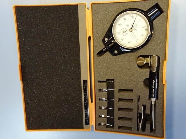 Вътромер 2-точков Mitutoyo 526-173 2-point Inside Measuring Instrument 0.95-1.55mm - снимка 8