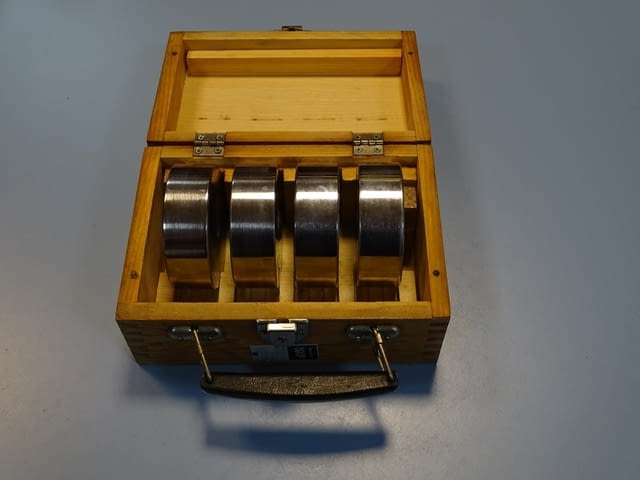 Комплект стоманени тежести модел МИП-10-1 USSR 20N, град Пловдив | Инструменти - снимка 1