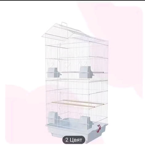 Метална многоетажна клетка - city of Bеlovo | Birds & Exotic - снимка 1