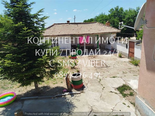 Код 63044. Двуетажна тухлена къща 120м2 с голям двор 2дка. Къщата е след сериозен ремонт, достъпът д - снимка 3