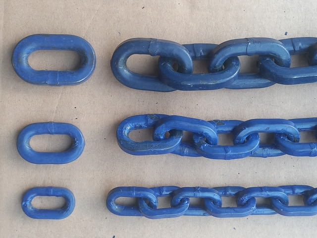 СИНДЖИРИ за косачки, с якост 8 и 10, квадратен профил, чокери, куки - снимка 2