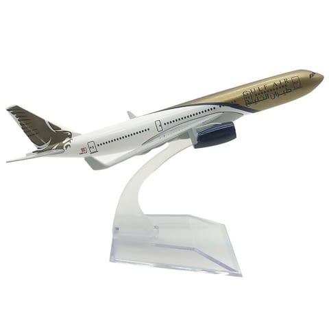 Еърбъс 330 самолет модел макет Gulf Air метален чекиране багаж полет летище - снимка 1