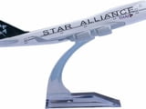 Boeing 747 самолет модел макет Star Alliance Thai полети самолети пътнически