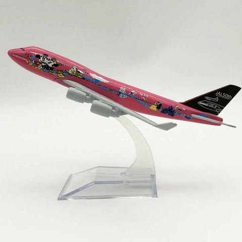 Boeing 747 самолет модел макет Мики Маус Мини Дисни Аладин геори - снимка 1