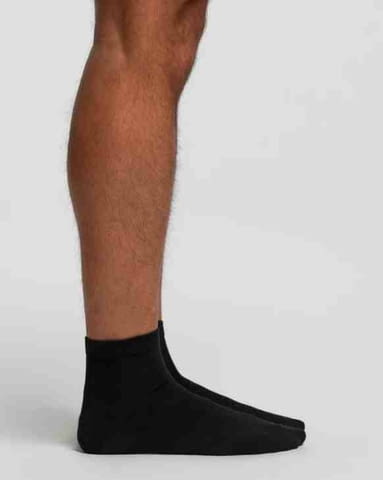 3чифта Pompea 35-38, 39-42, 43-46 италиански черни къси памучни чорапи спортни къси чорапи Помпеа - снимка 3