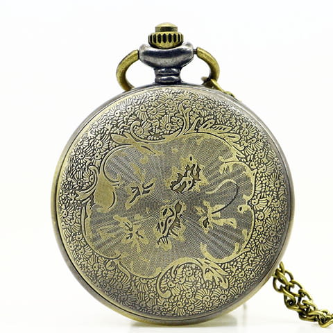 Нов Джобен часовник зелен камък моден аксесоар стилен медальон колие - снимка 2